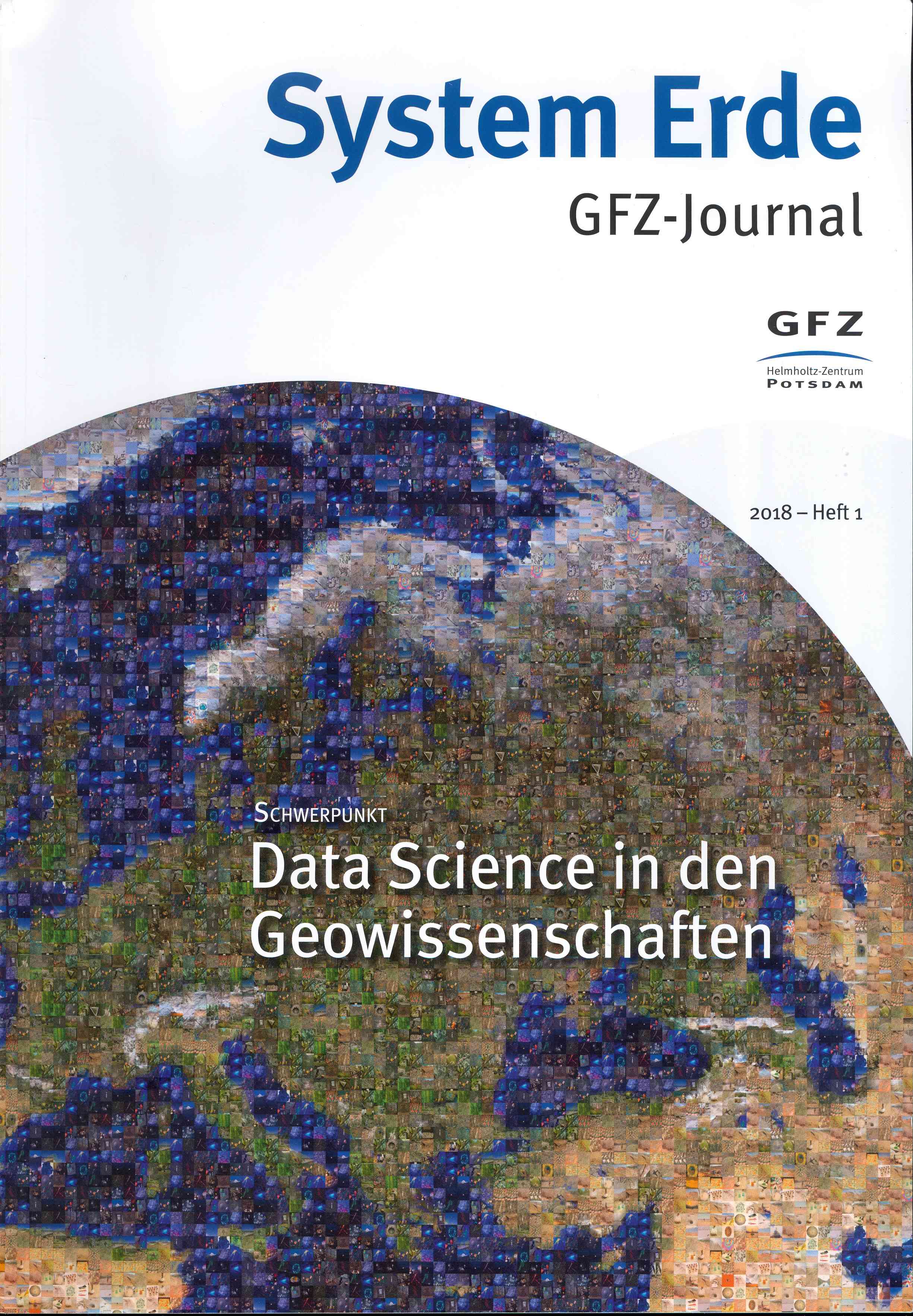 Обложка System Erde GFZ - Journal 2018- Heft 1