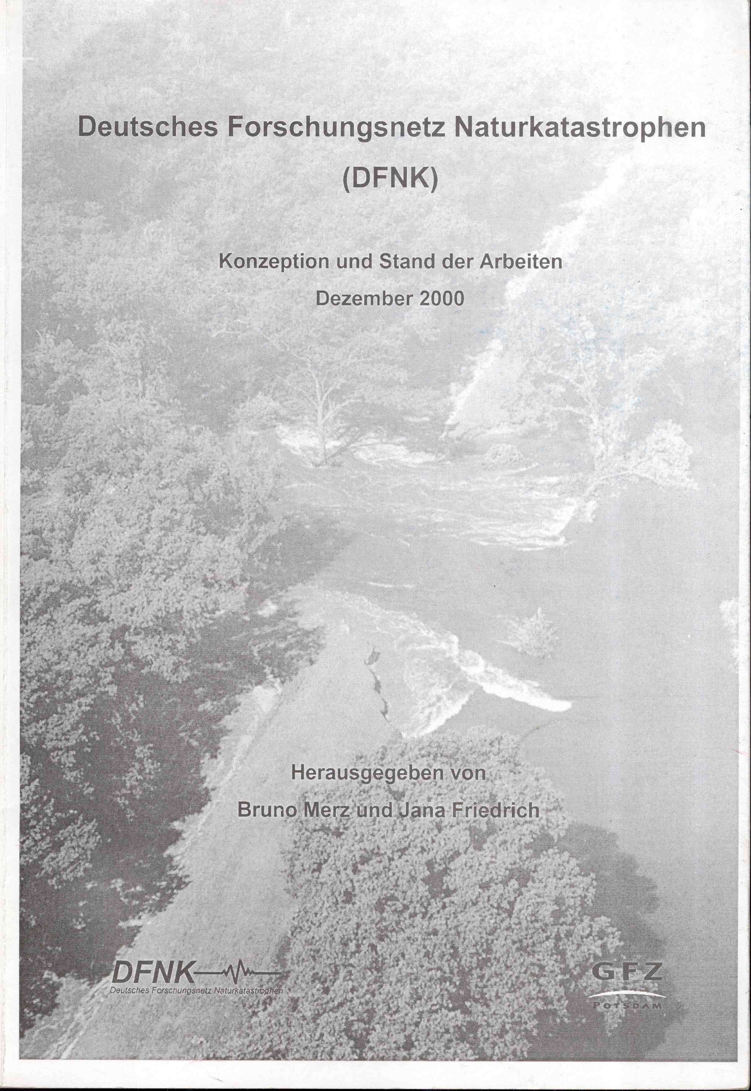 Обложка Deutsches Forschungsnetz Naturkatastrophen (DFNK)